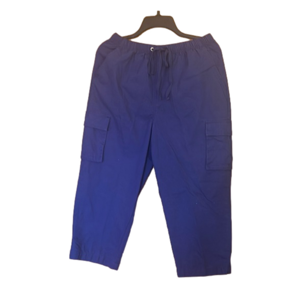 Blair Navy Cargo Capris